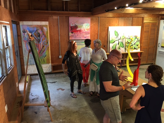 folieast opening in the barn at Studio 144 in East Hampton, in the heart of NOMA