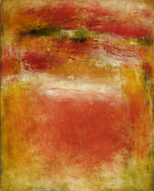 Anne Raymond, High Red, 60 x 48 in $9400