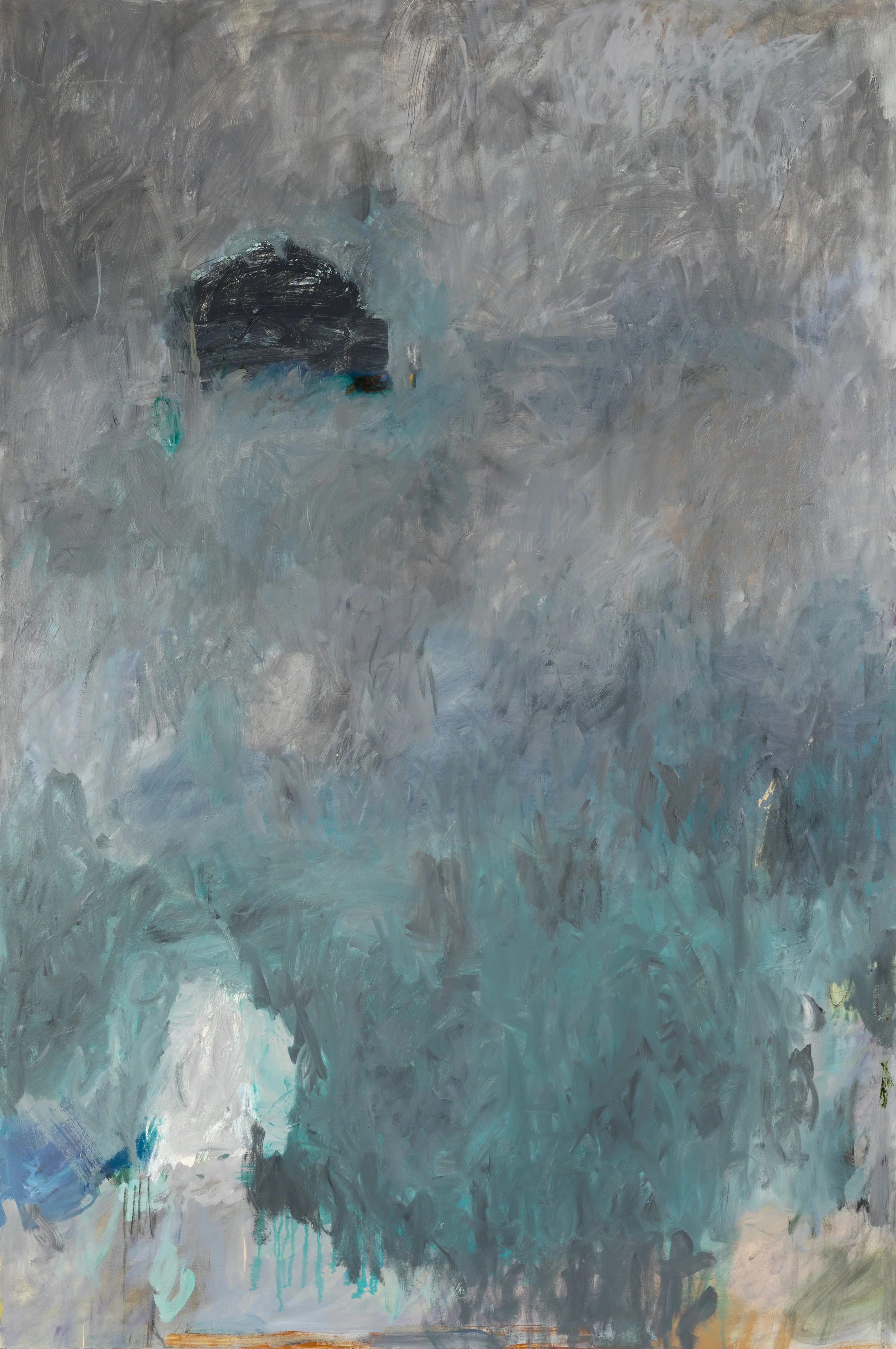 Night Garden, 2016, oil on canvas, 72 x 48 in, $12,000