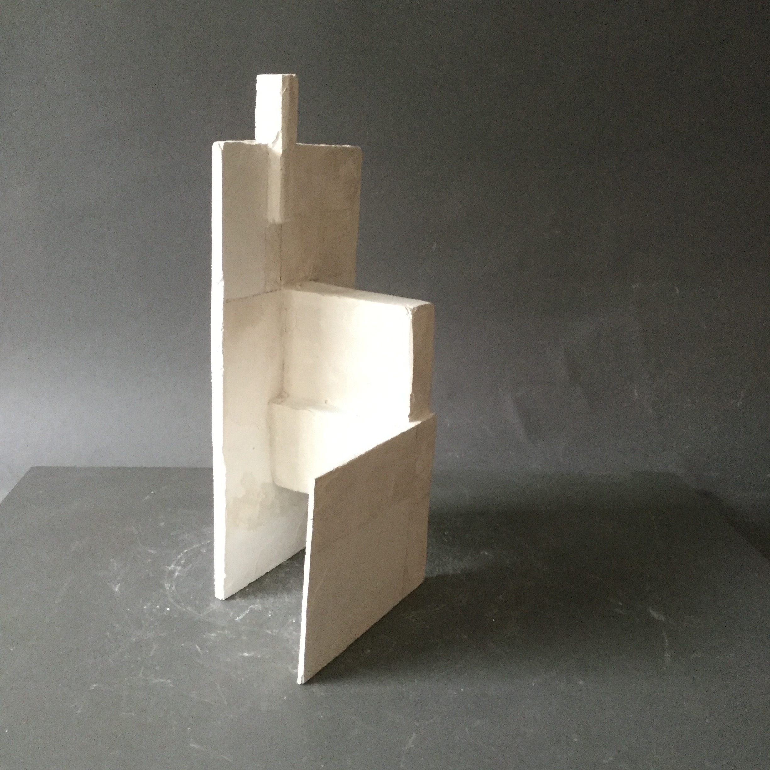 Untitled Wall, 2018, Hydrocal, 13 x 8 x 5 in, $2,000