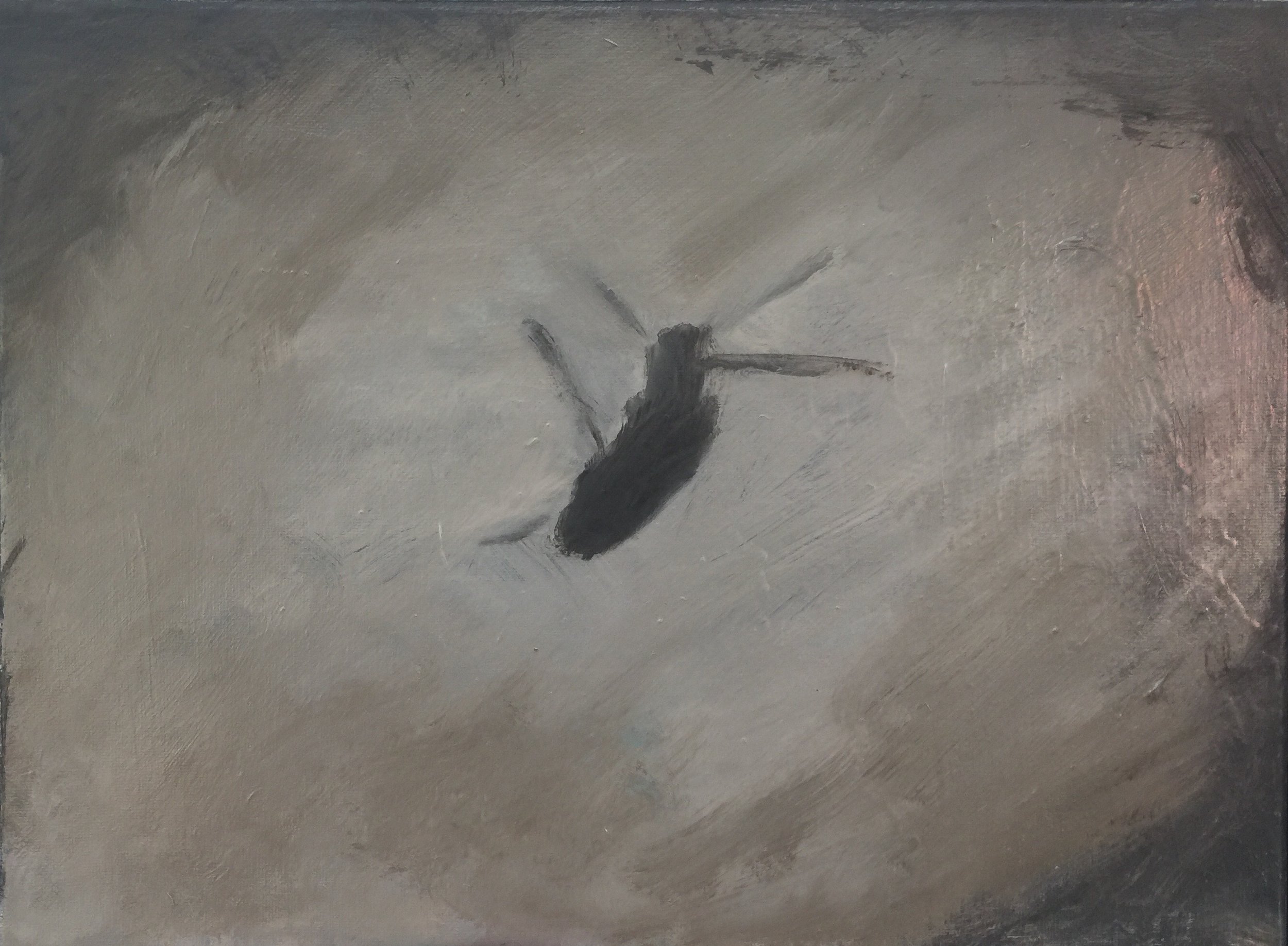 Rotors X, 2018, oil on canvas, 12 x 16 in, $825