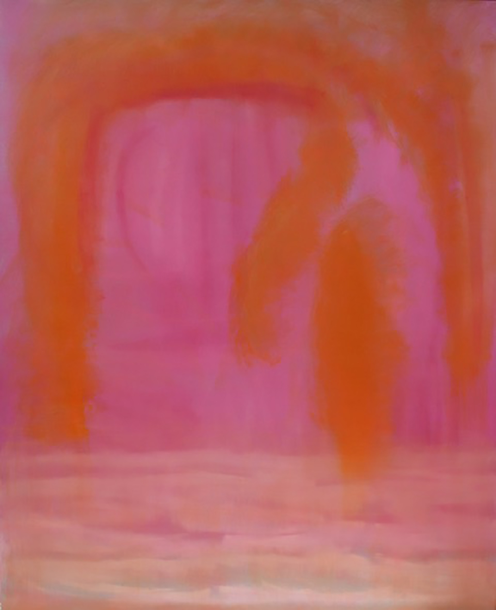 Sunrise I, 2018, oil on linen, 48 x 60 in, $12,000