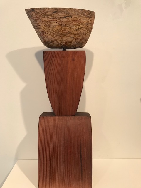 Aurelio Torres, Composition with One Hull, reclaimed lumber, 17.5 x 5.5. x 4.5 in   $2200