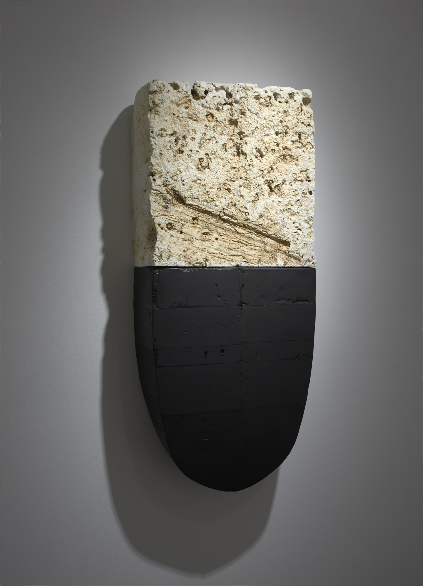 #60, 2006-2008, painted plaster, 38 x 30 x 16 in