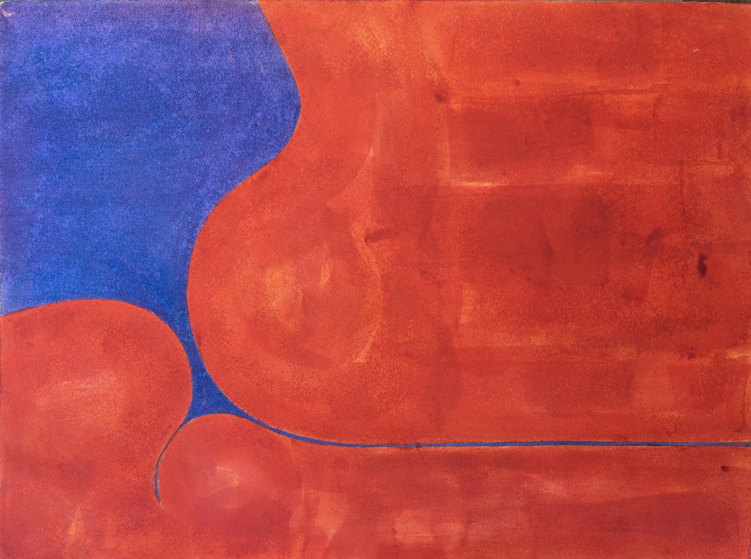 Untitled #10 (signed), early 70s, ink on paper, 22 x 31 in, $3,000