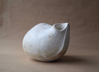 Untitled, 2013, stoneware stained with oxides, 9 x 6 x 8 in, SOLD