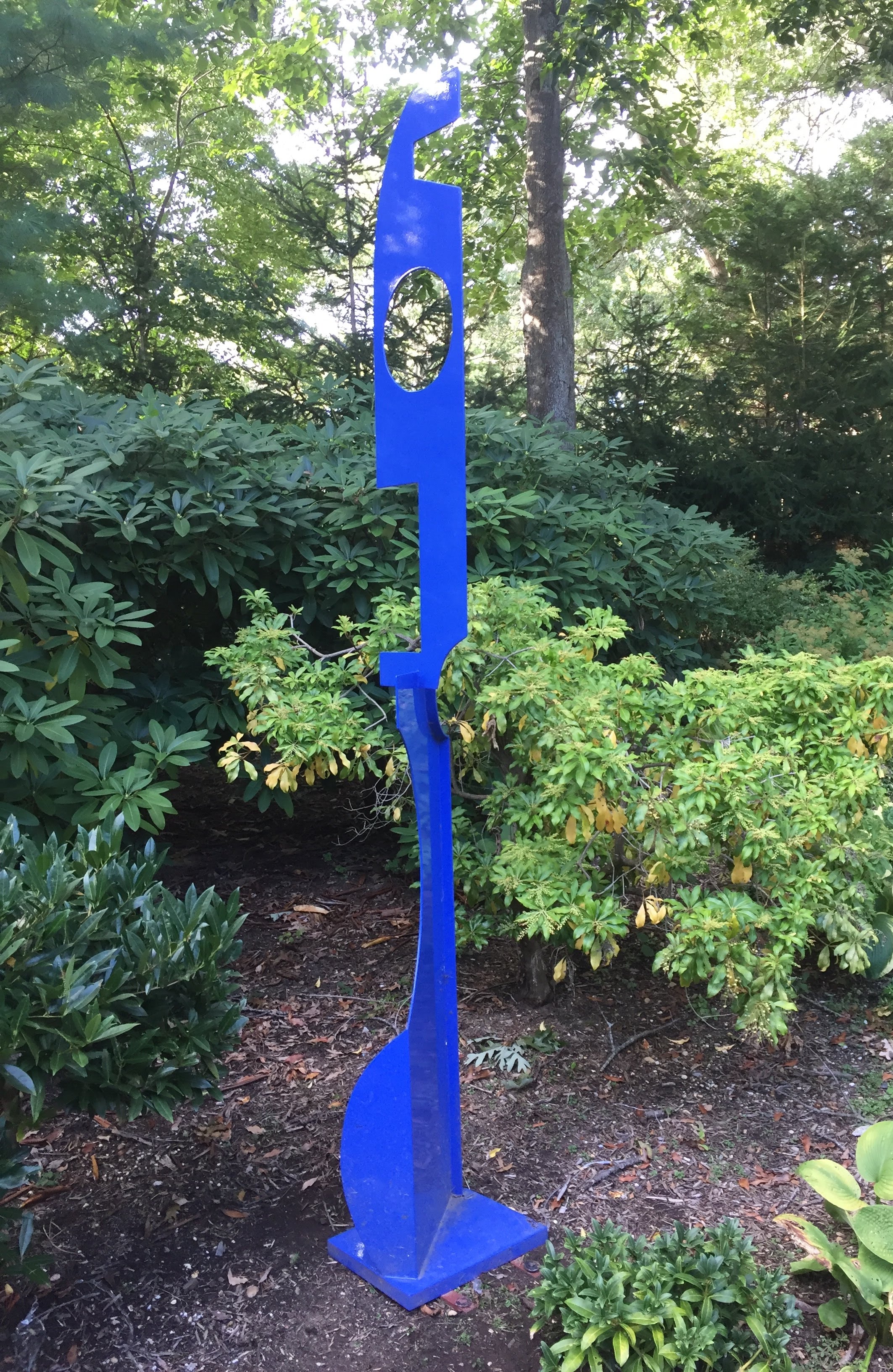 Turn, painted welded steel, 96 x 14 x 12 in, $15,000