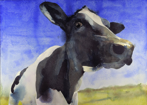 Field Study VI, 2017, water color, 10 x 14 in , $1,600