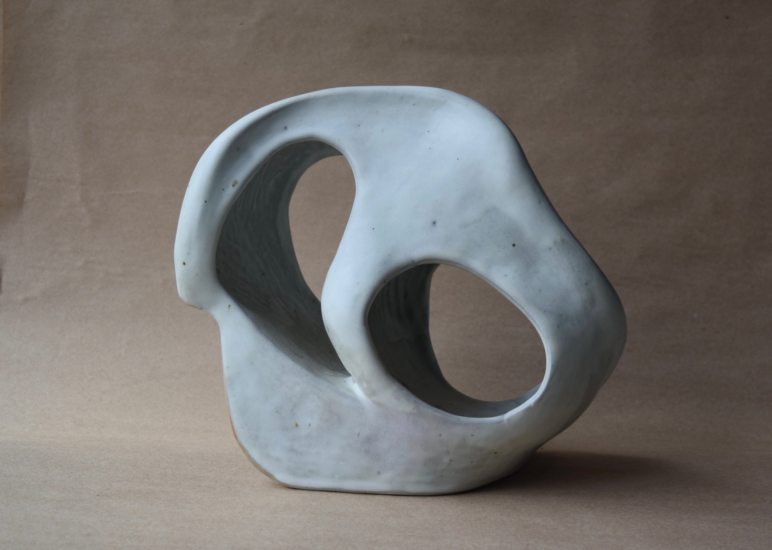  Untitled, 2013, stoneware, reduction, glazed, 10 x 13 x 10 in, SOLD 