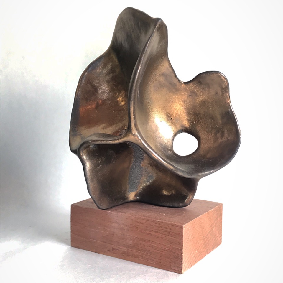 Untitled, 2019, glazed stoneware, 8x5x6 in, SOLD