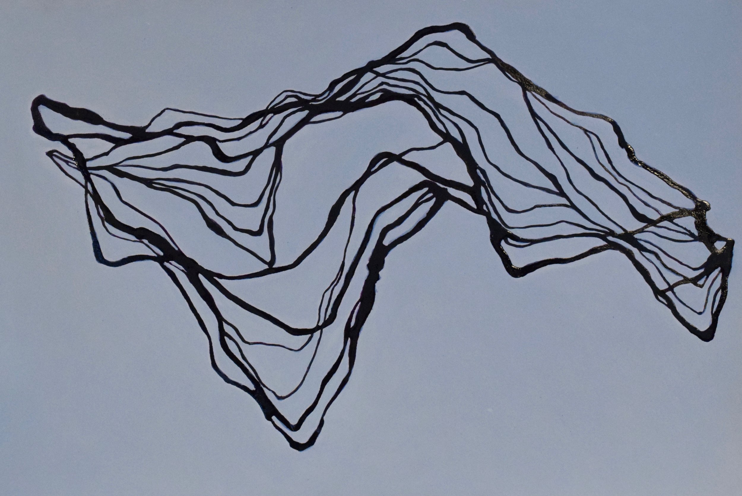 Untitled, 2011, gouache on paper, 21 x 17 in, $650
