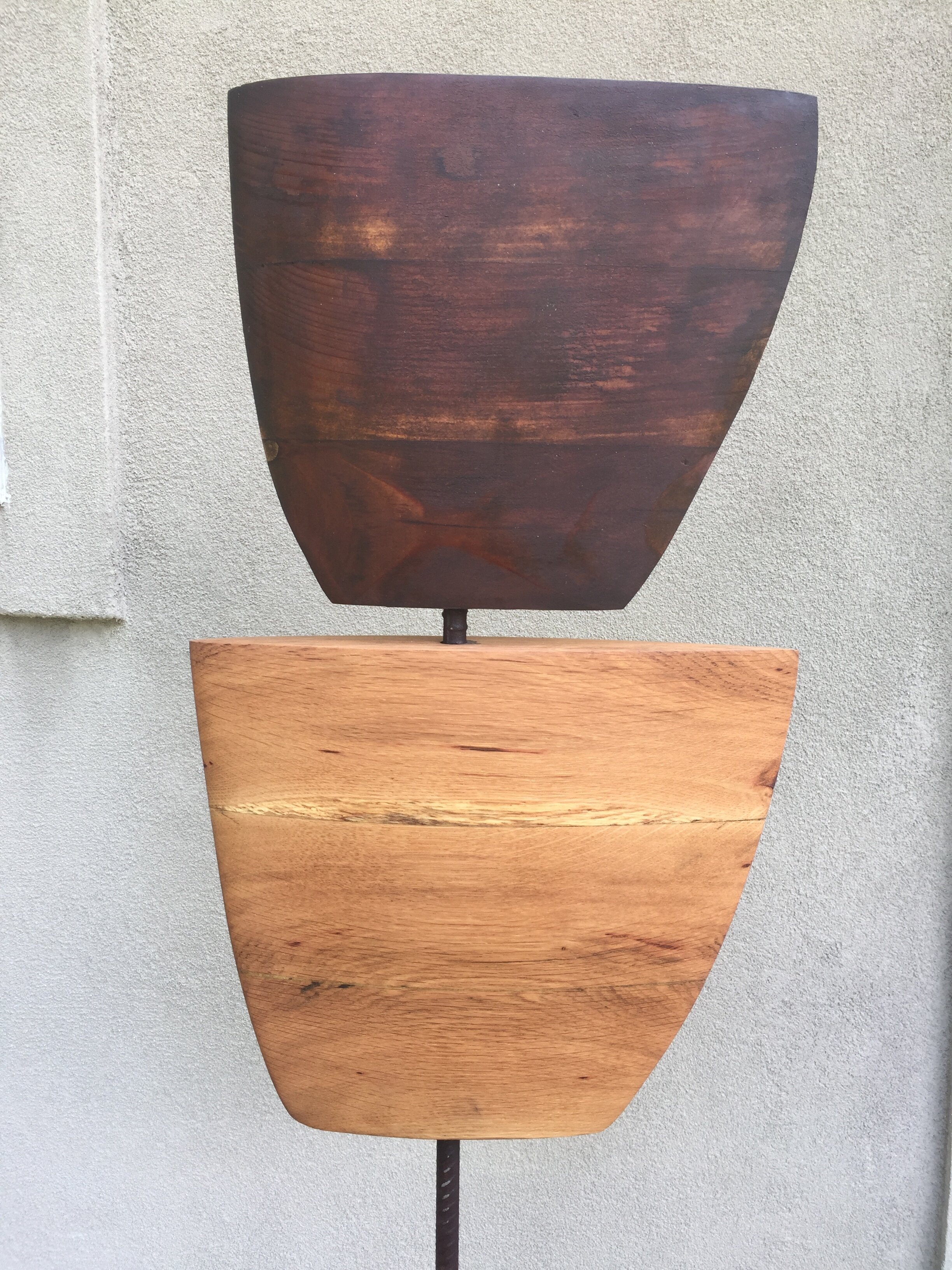 Quinquereme VII, 2020 Wood and steel 65 x 13 x 9 inches $4200