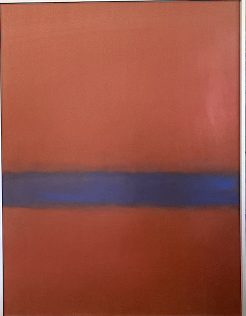 Michele D’Ermo, Violet Horizon, Oil on canvas, 36 x 48 in, $6000