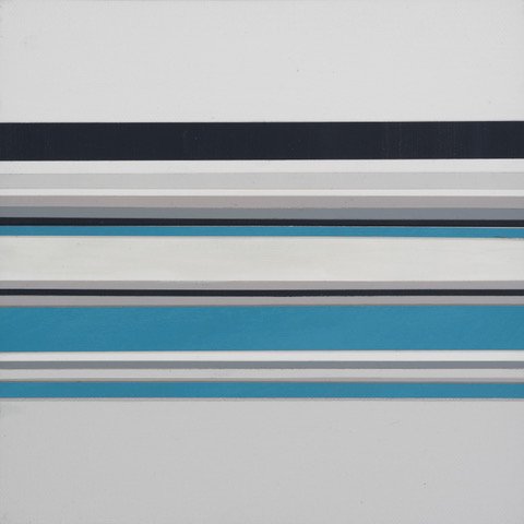 Kurt GIehl, Polar Stripe 4, 8 x 8 inches, $2000