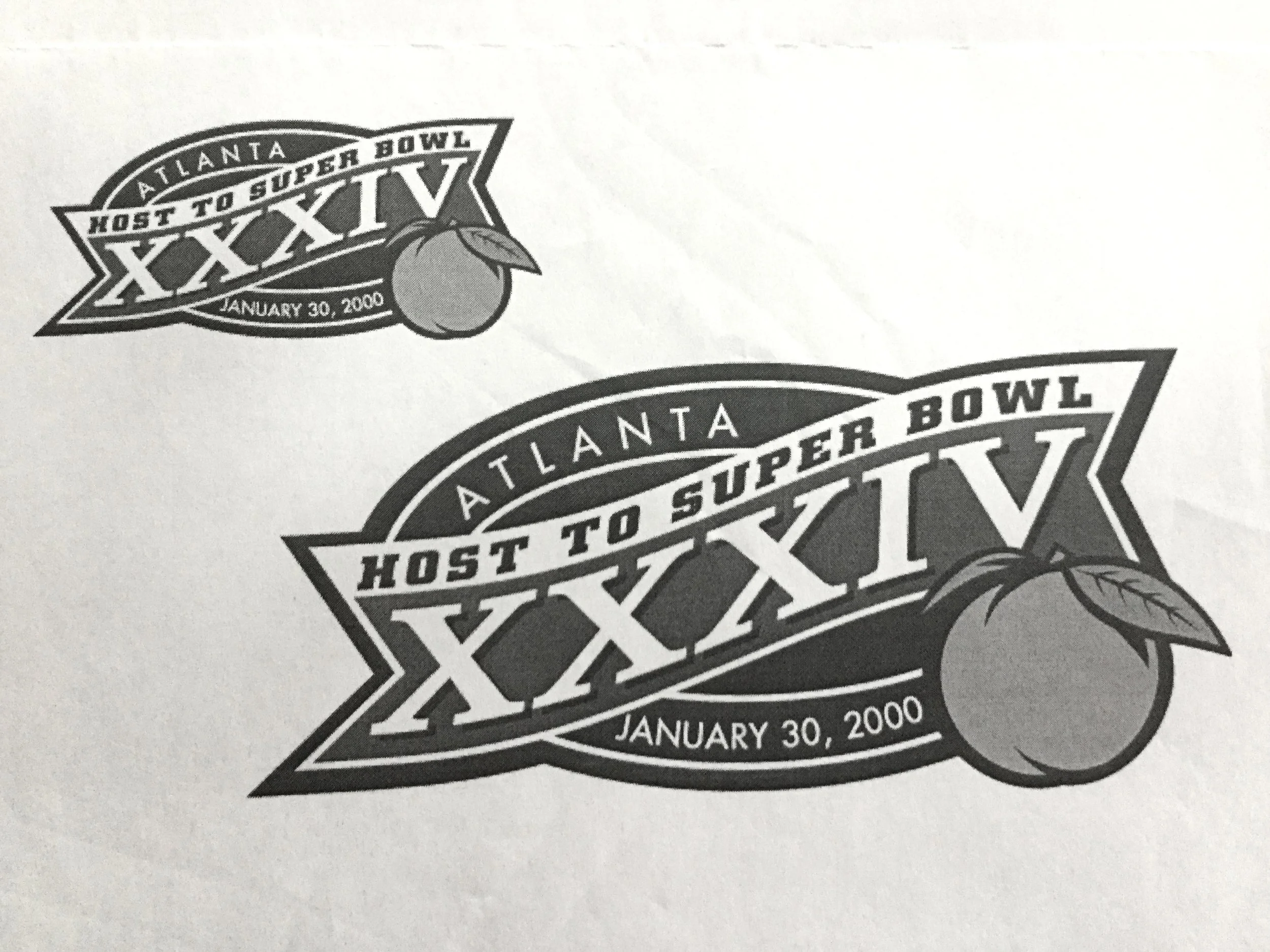 Superbowl 34 Website Logo