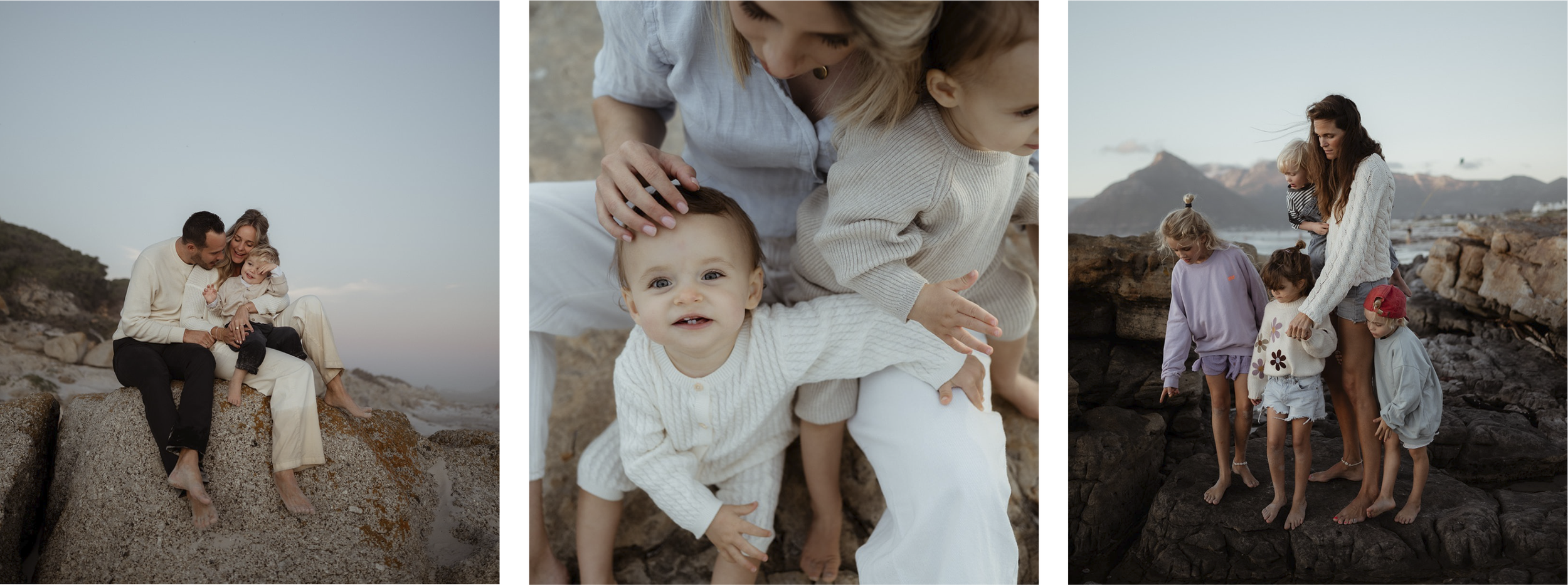 Cape town family photoshoots at the beach