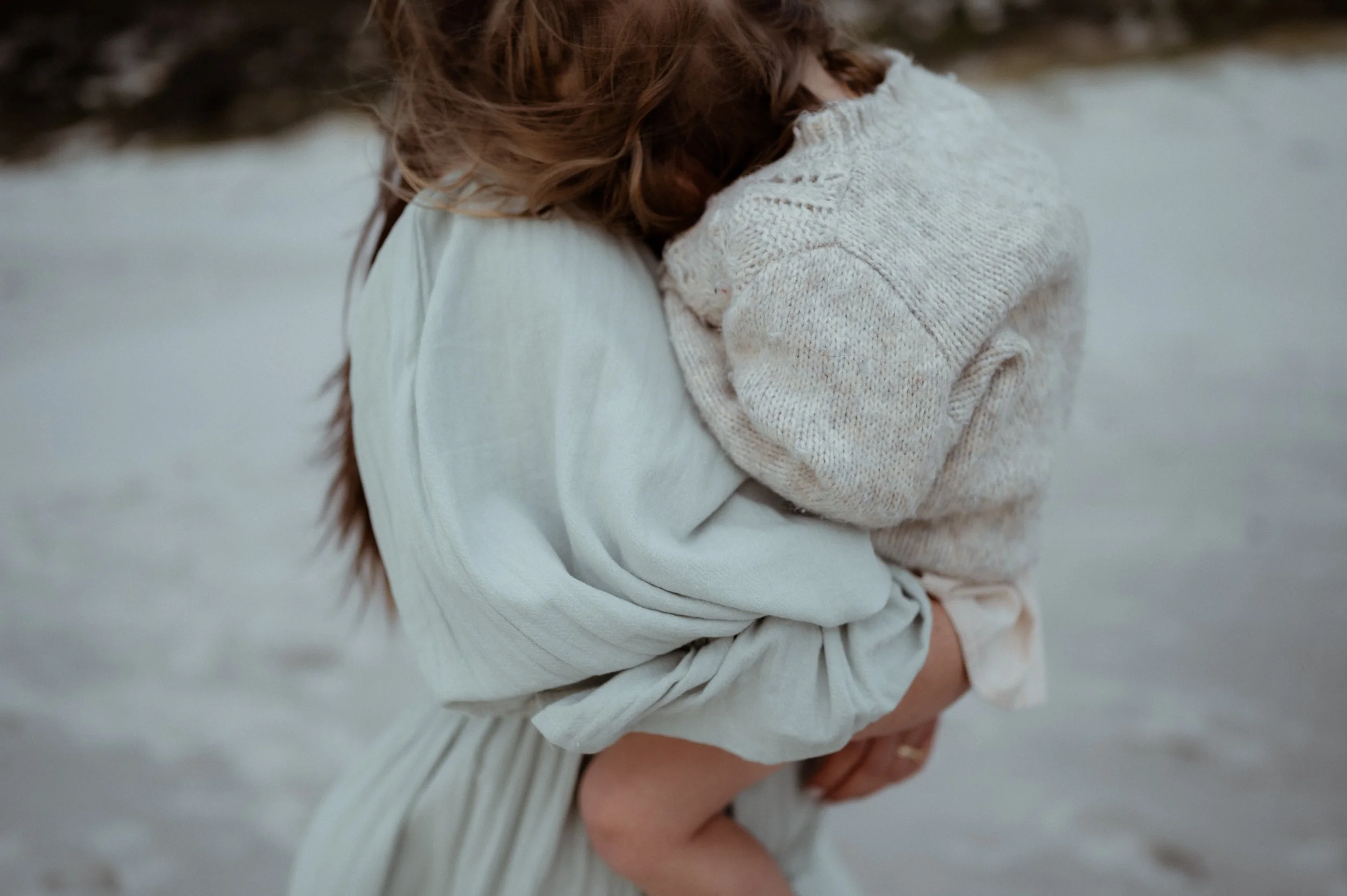 mother and daughter family portrait in cape town