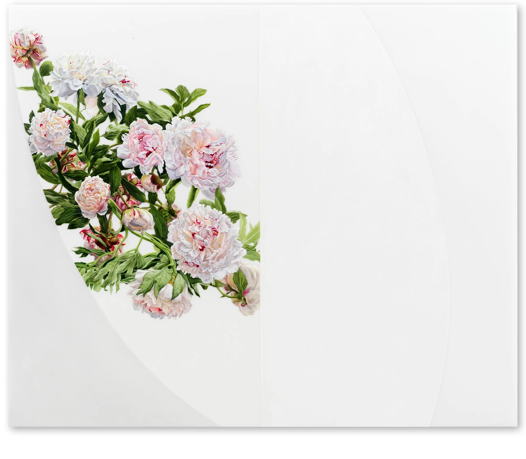     Arc V (Pitch)    2016 ,  40″ x 48″, oil on Duralar    (Private Collection)     