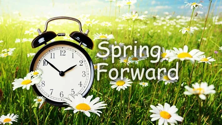 Don't forget to change your clocks!