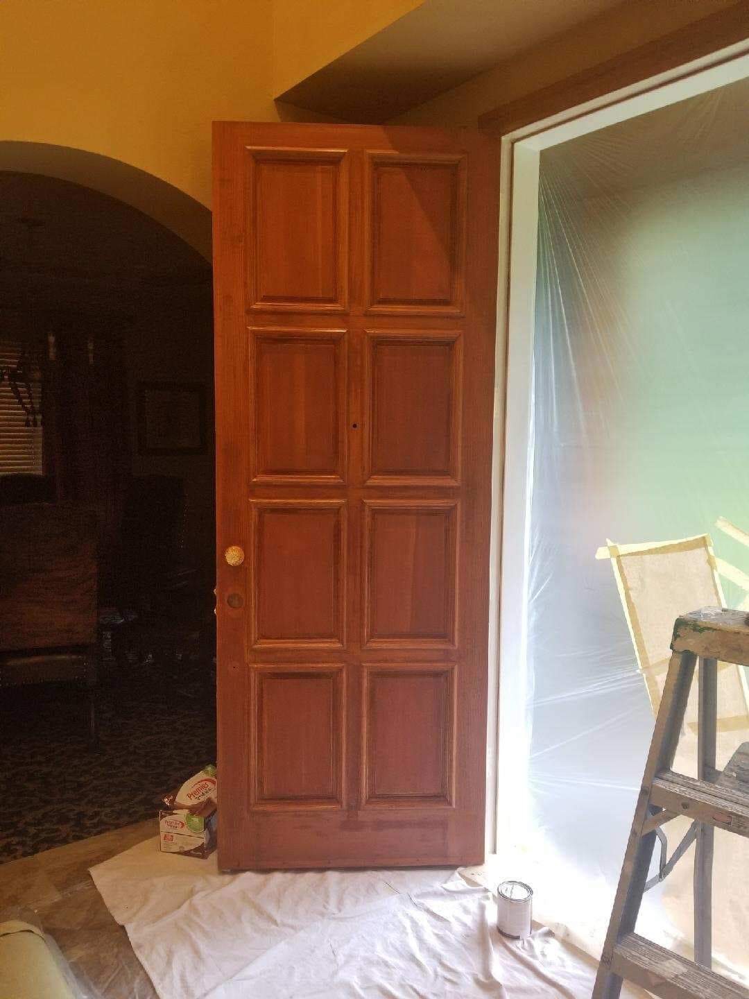 front door prepping 1.JPG