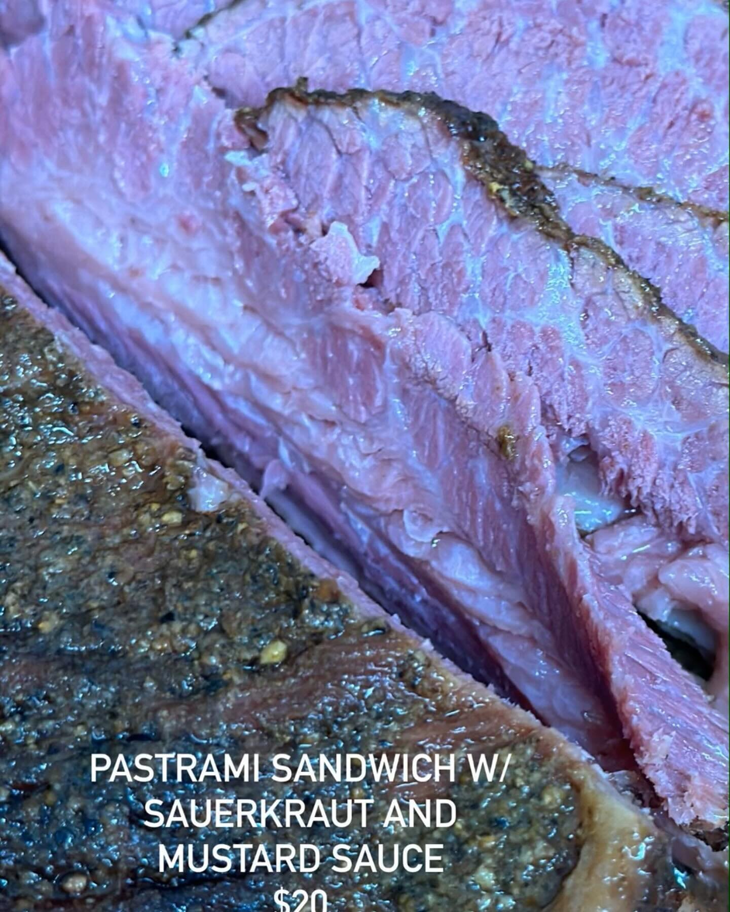 PASTRAMI, that&rsquo;s all that needs to be said.  See you soon!!! #pastrami #brisket #bbq #barbecue #billydicksbarbecue
