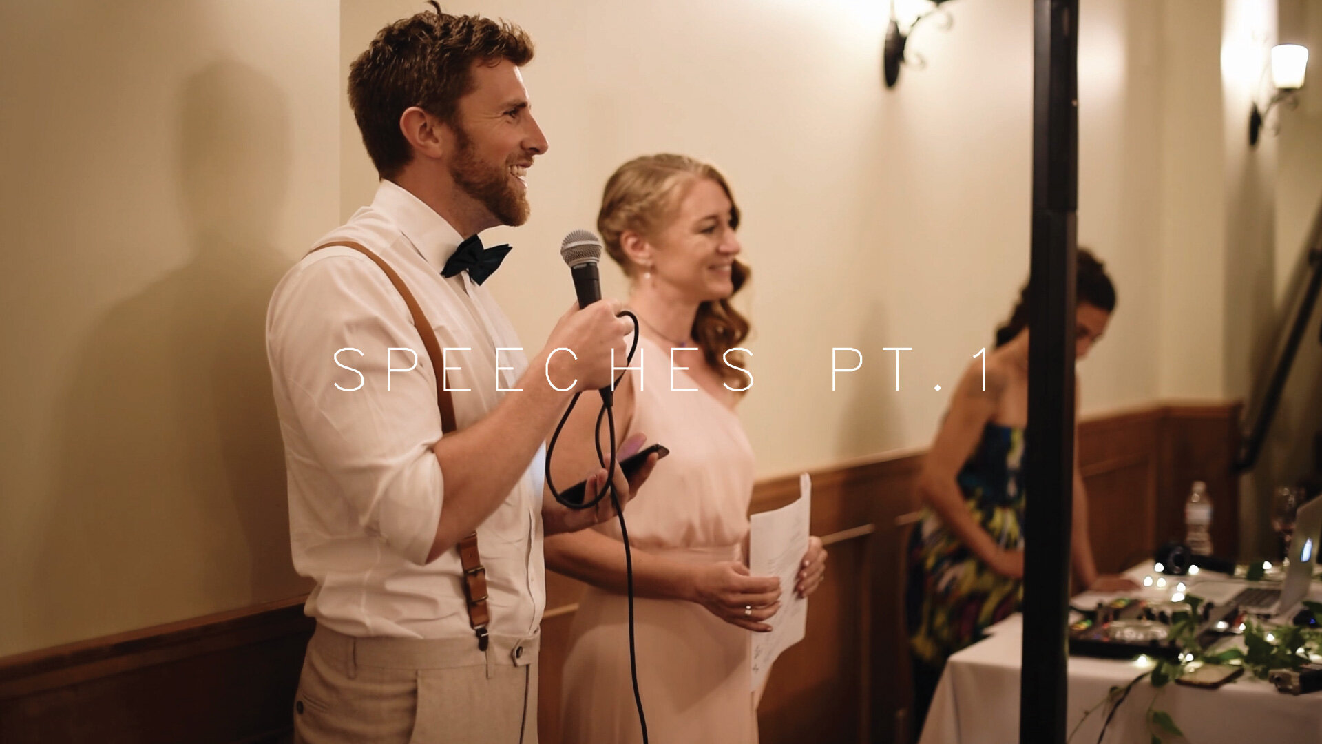 brooke + dave | speeches part 1