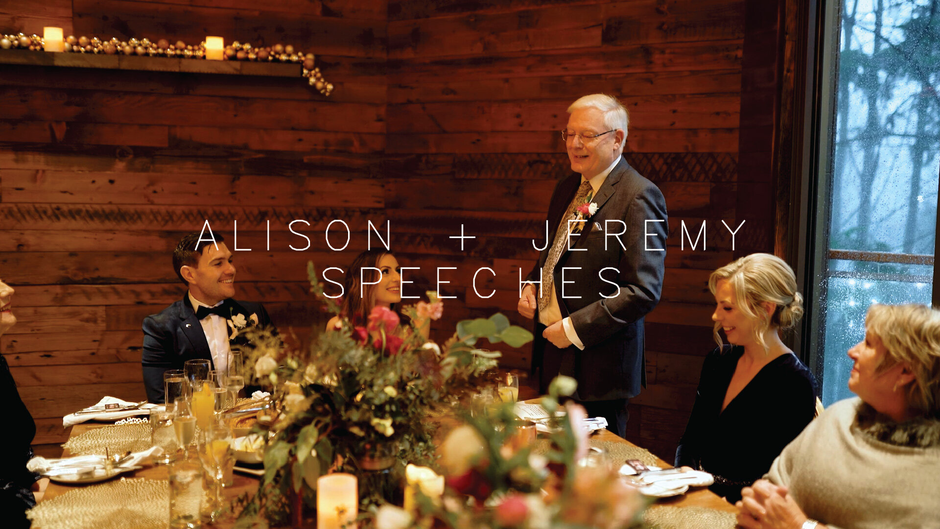 alison + jeremy | speeches