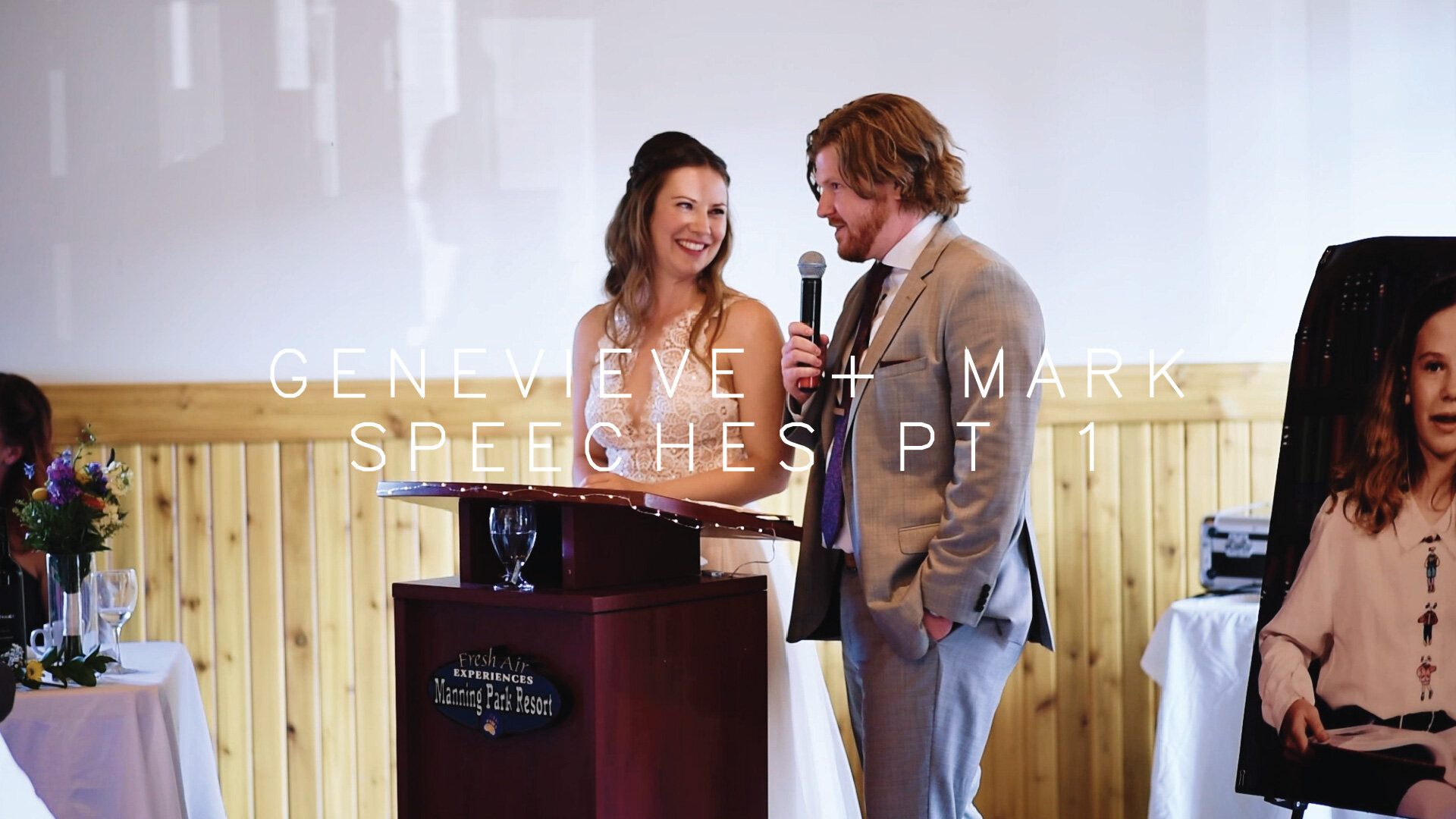 genevieve + mark | speeches part 1