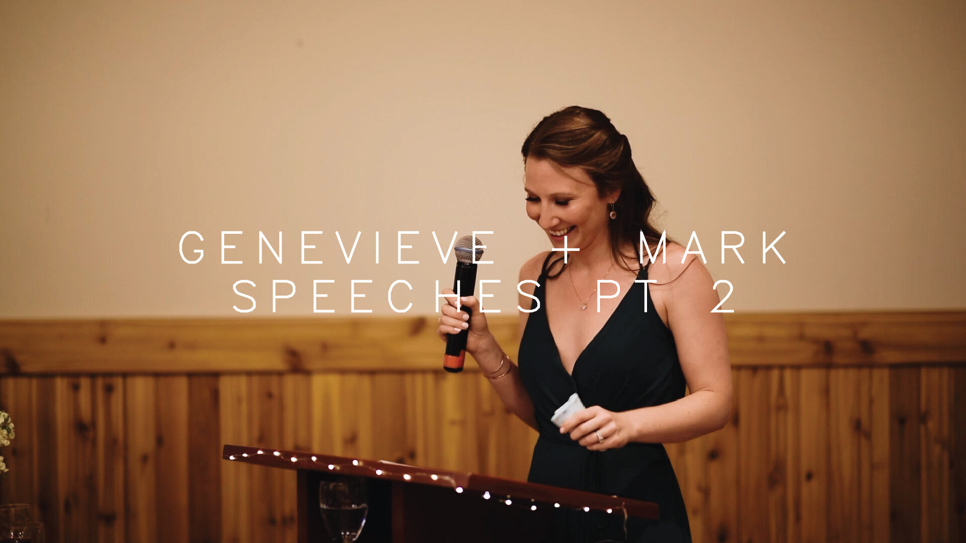 genevieve + mark | speeches part 2