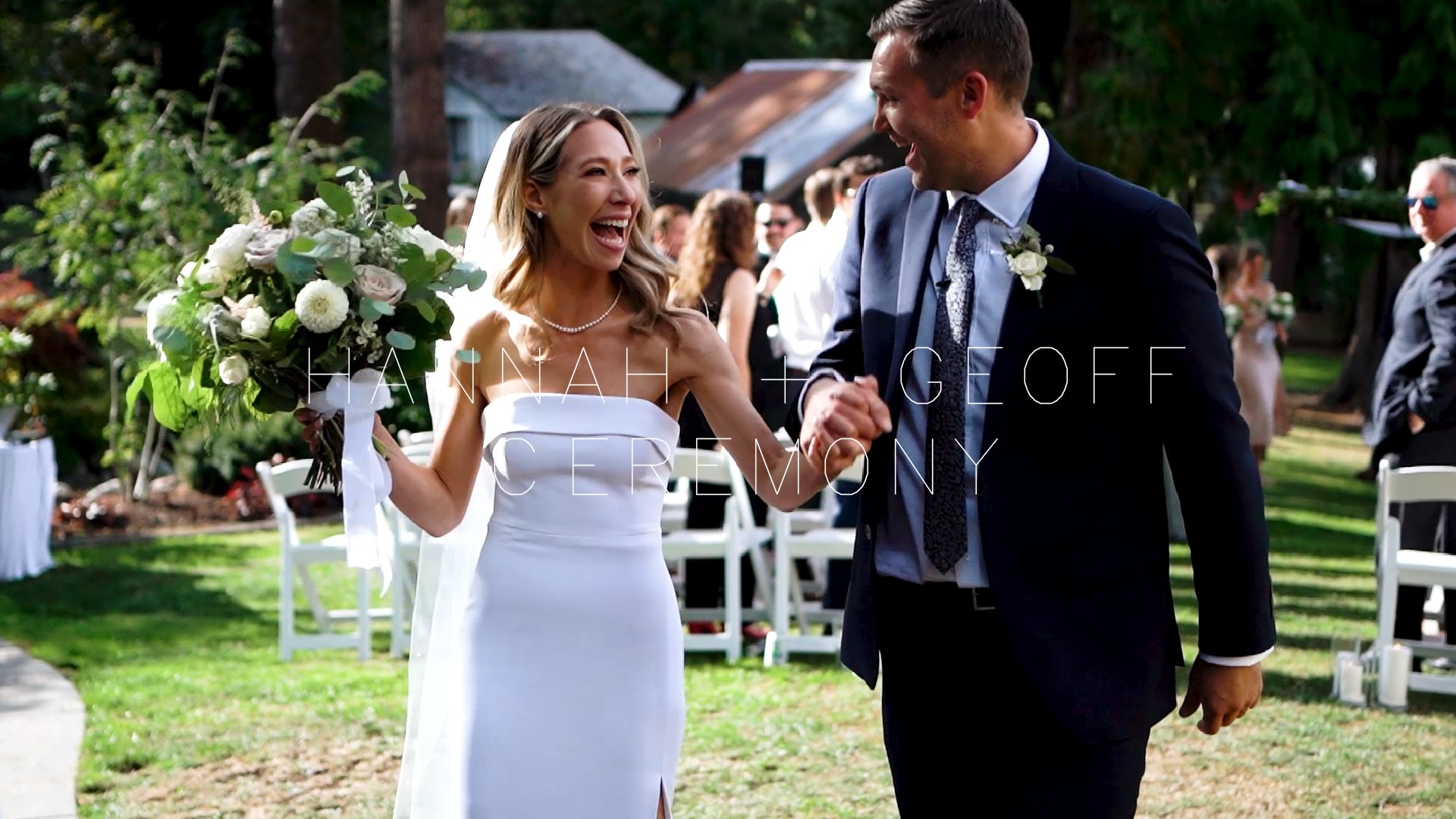 hannah + geoff | wedding ceremony