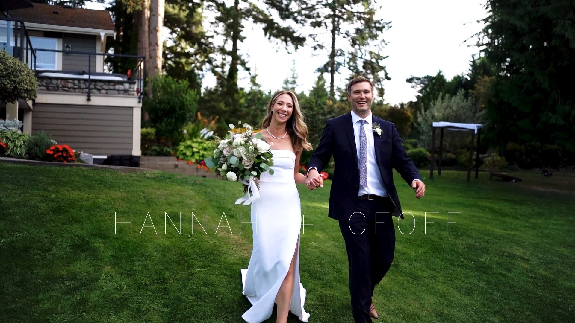hannah + geoff | wedding highlight