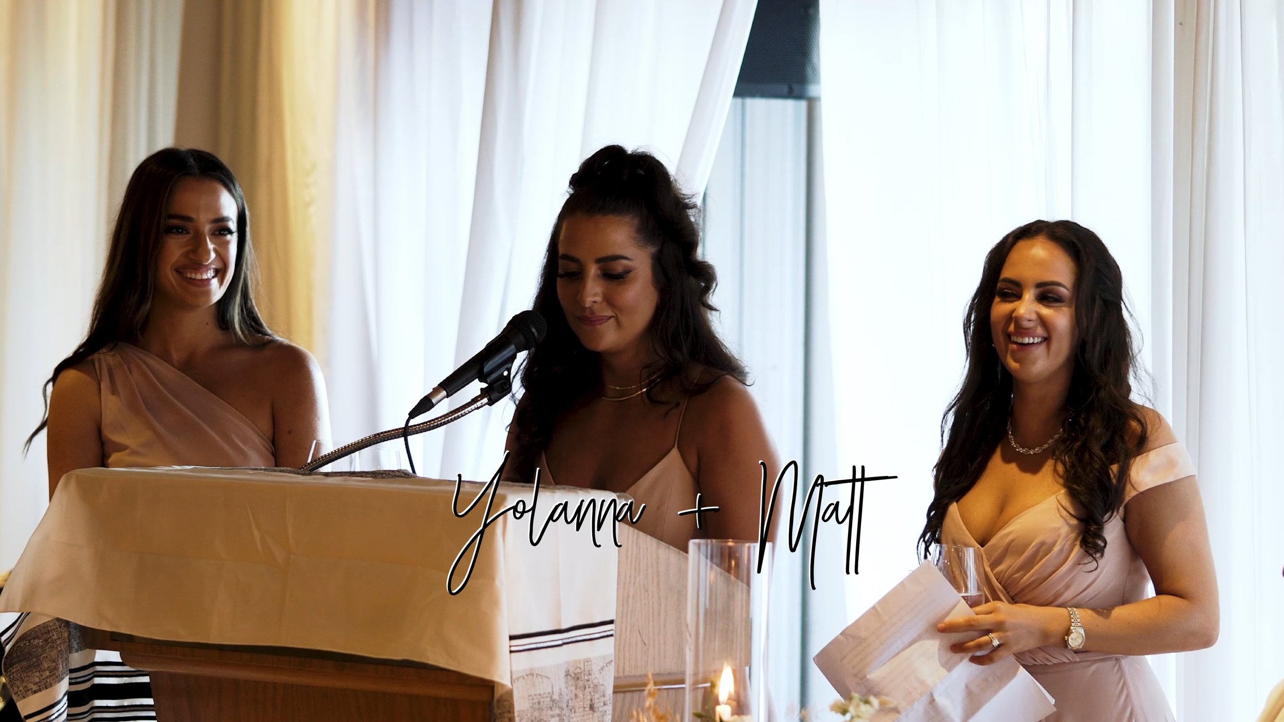 yolanna + matt | speeches (part 2)