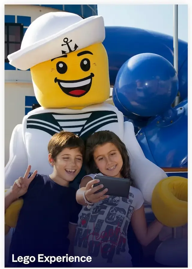 MSC Cruises offer value holidays for families including a Lego experience. Image: MSC Cruises website