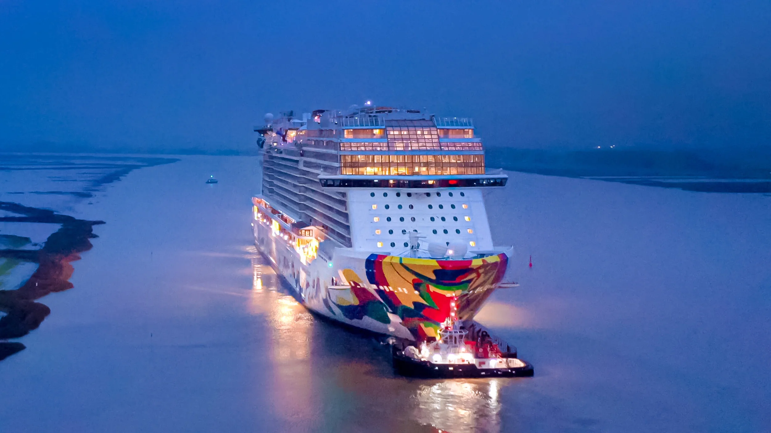Norwegian Encore Completes Another Major Construction Milestone