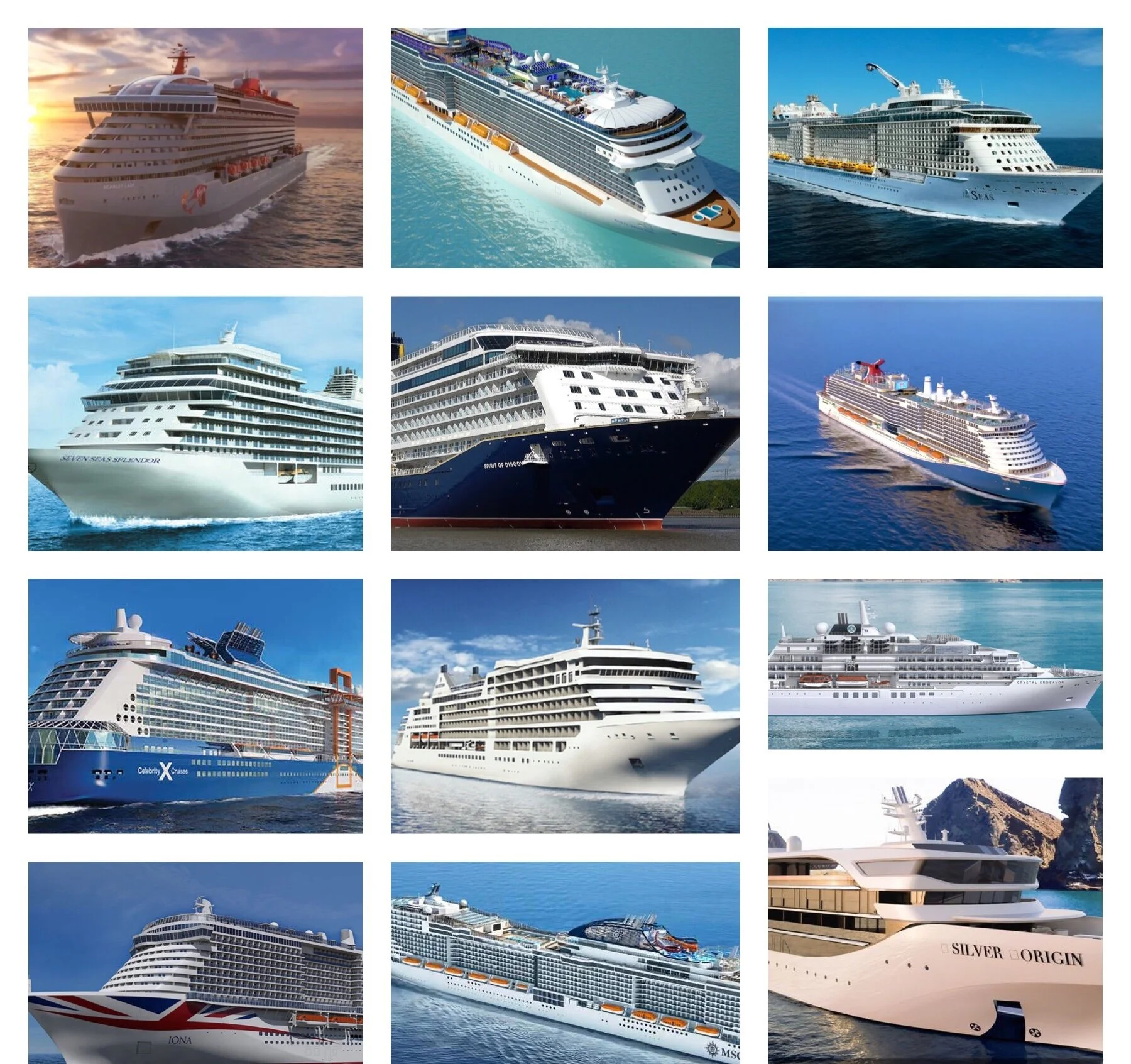 New Cruise Ships for 2020
