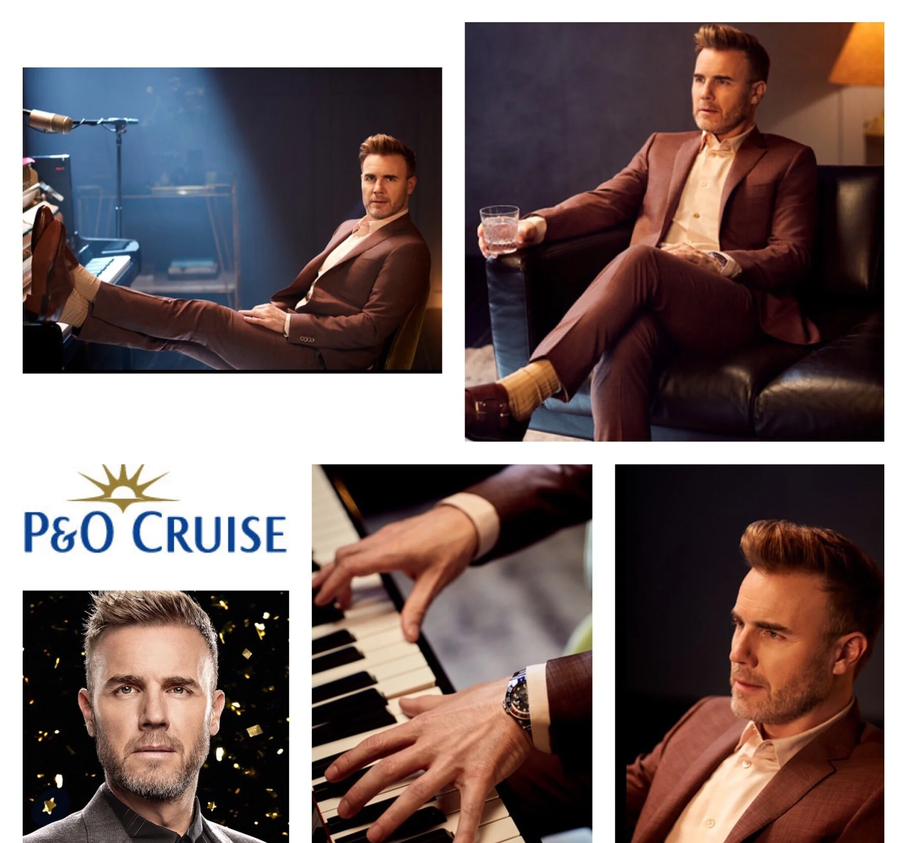 Gary Barlow Set To Shine In new Role With P&amp;O Cruises