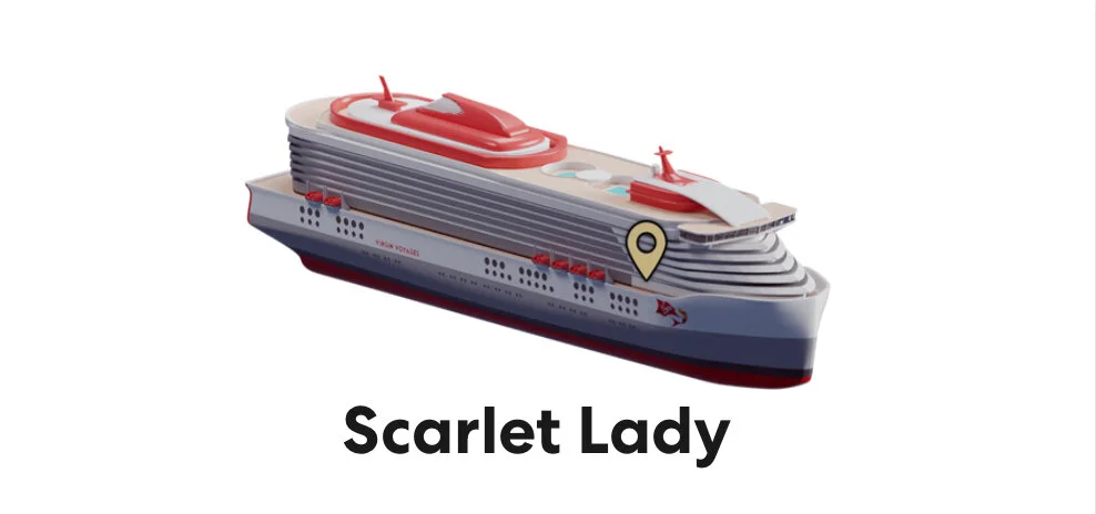 Scarlet Lady Deck By Deck in Photos - A WHISTLE STOP TOUR