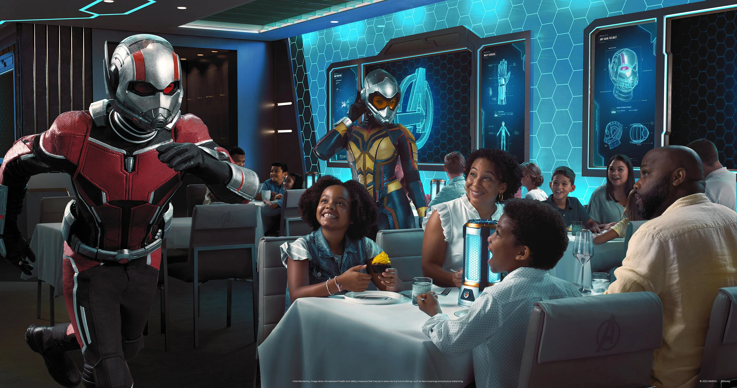 Marvel-ous Dining on Disney Wish