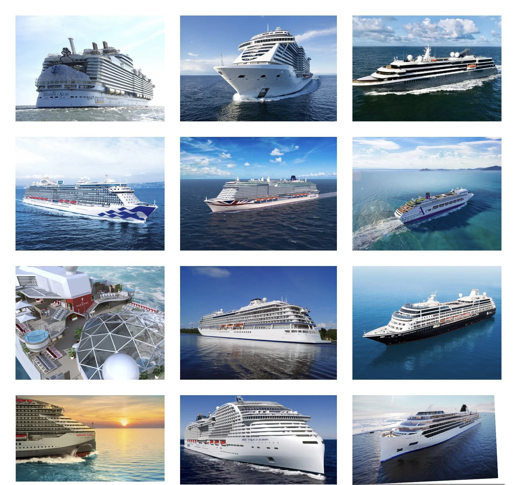 New Cruise Ships for 2022