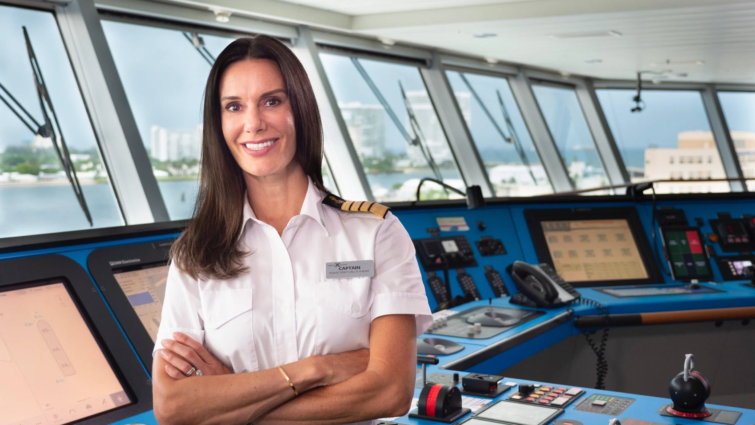 Who is Captain Kate McCue?
