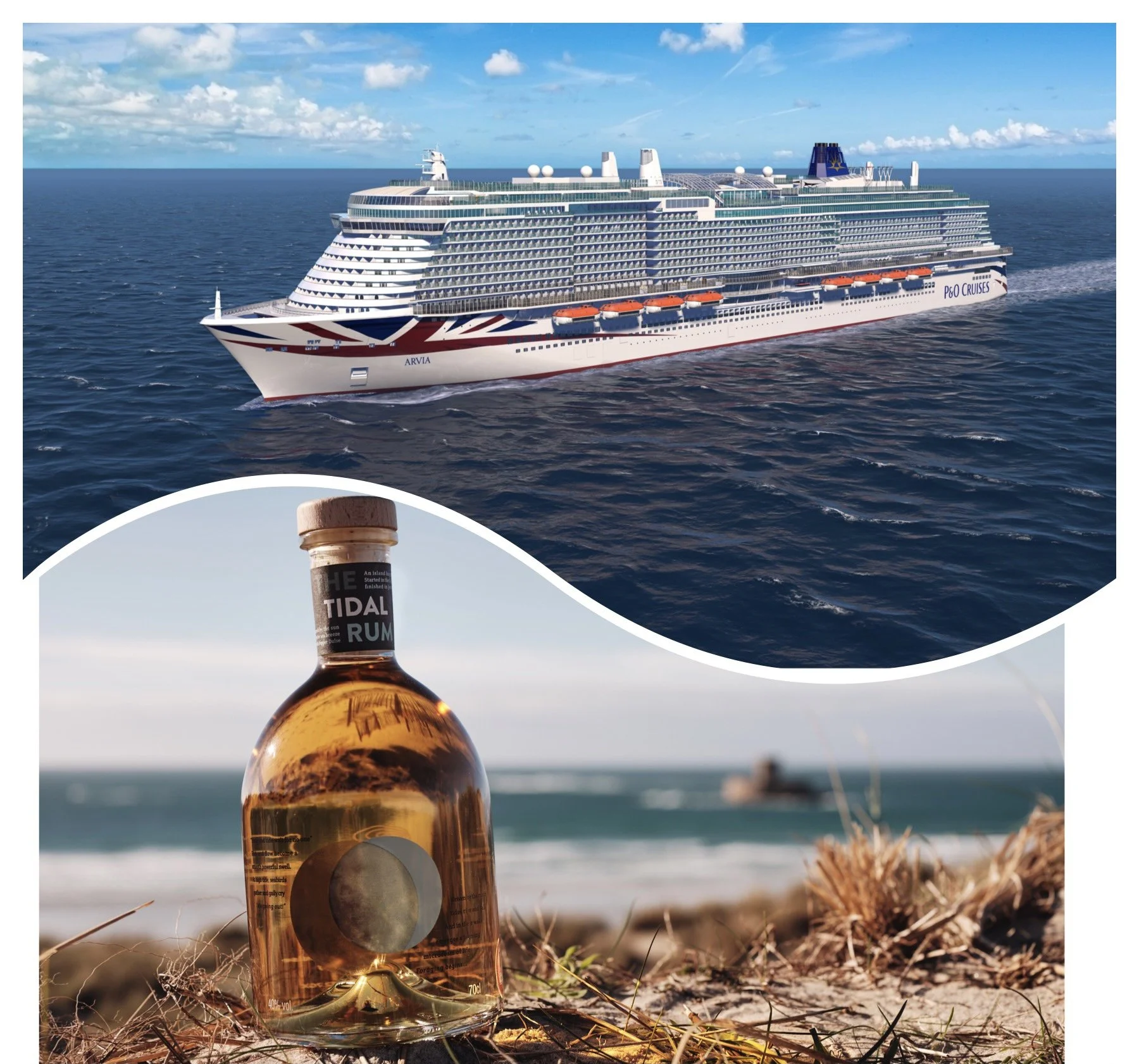 First Rum Distillery At Sea on P&O Arvia