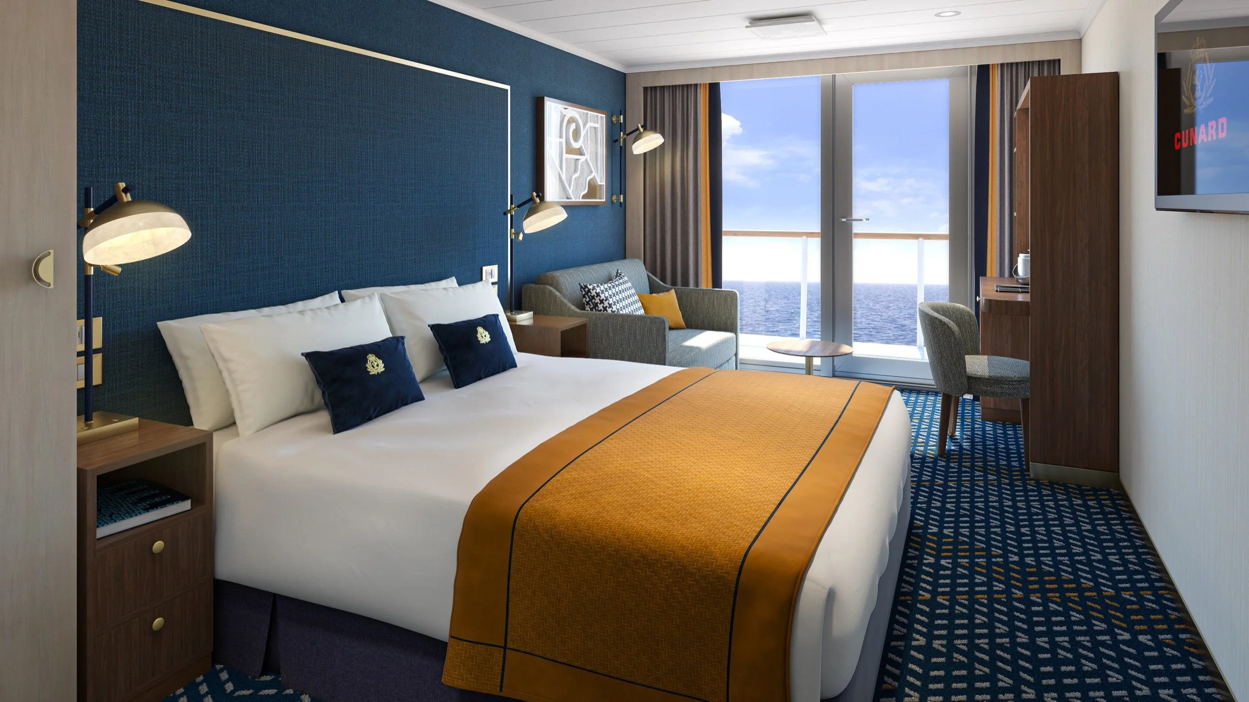 Britannia Club on Cunard’s Queen Anne