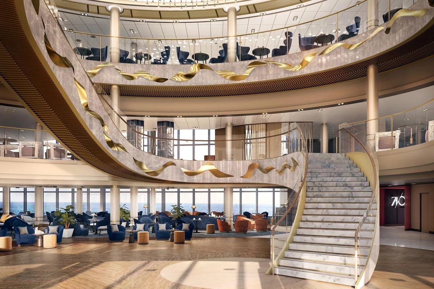 Revealed -The Atrium on P&O Arvia