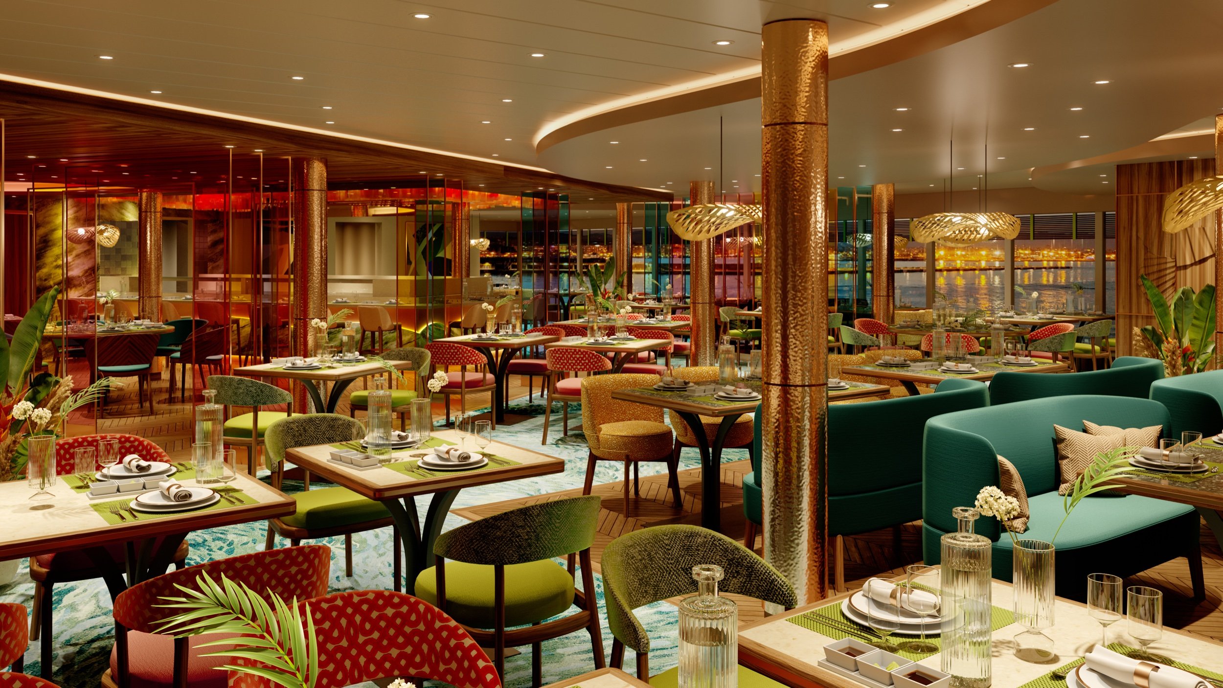 arvia cruise ship restaurants