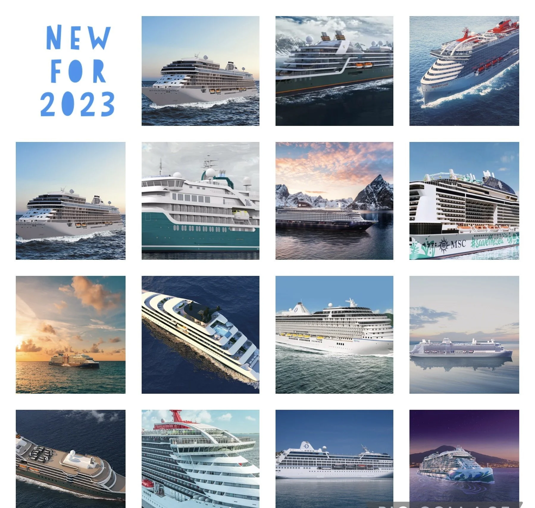 Review of New Cruise Ships 2023