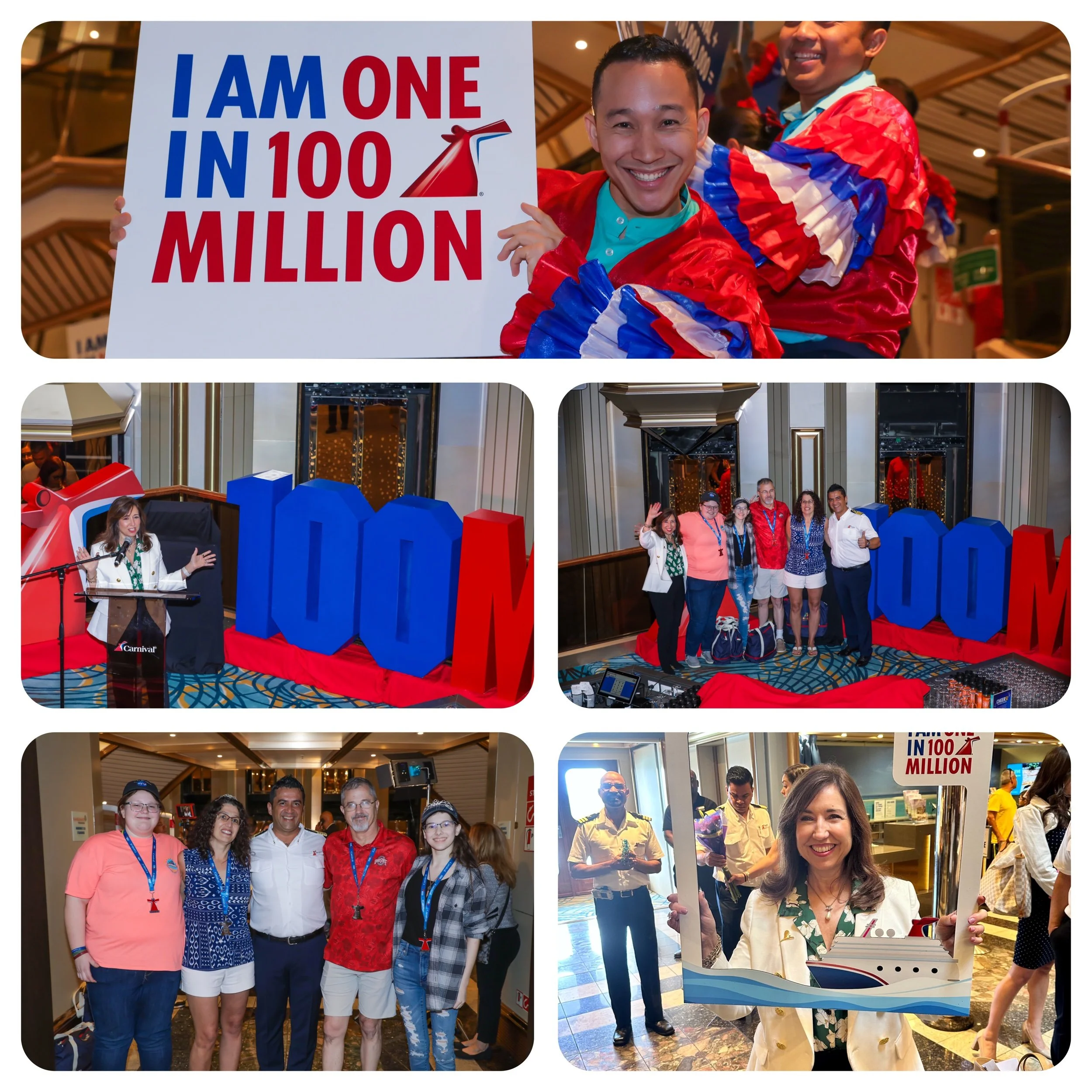 Carnival Cruise Line - First to Sail 100 million Guests