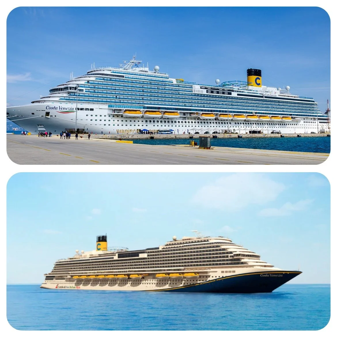 Costa Venezia Becomes Carnival Venezia