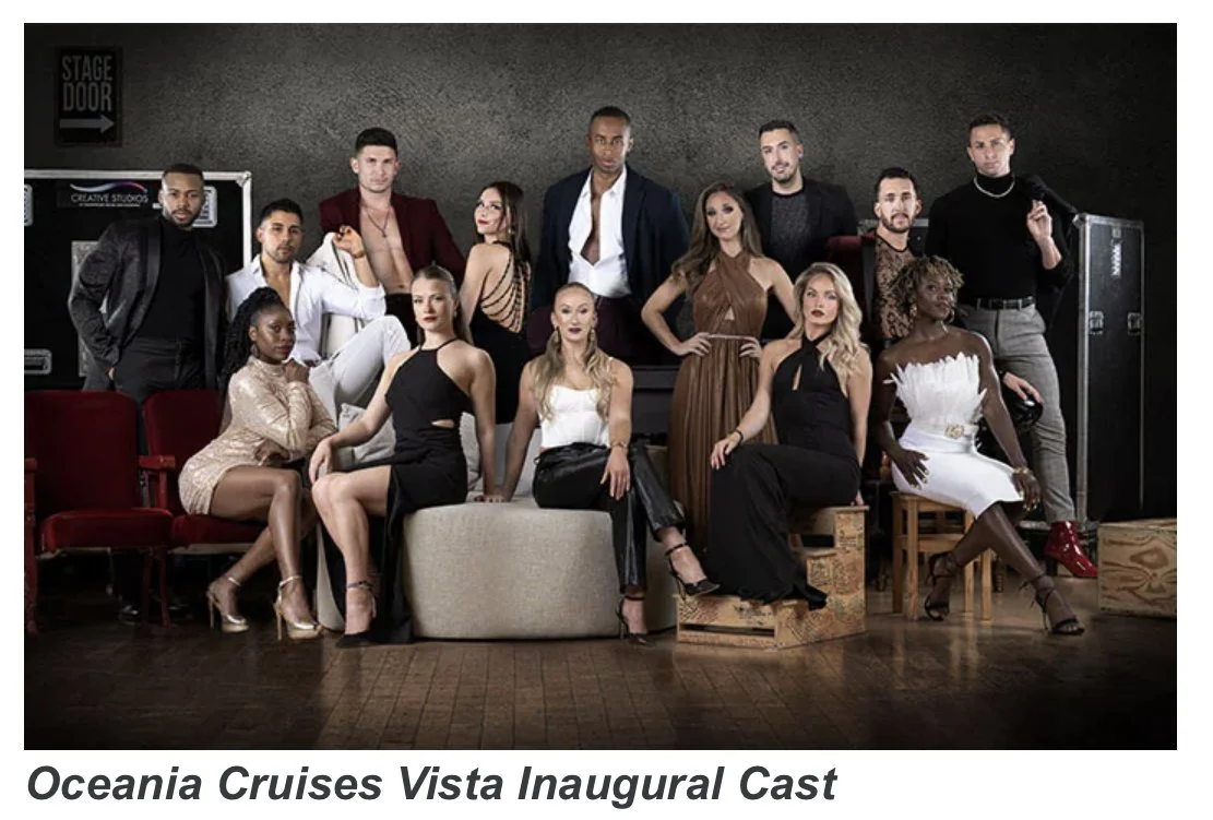 Oceania Reveal Broadway-Worthy Entertainment on New Ship Vista