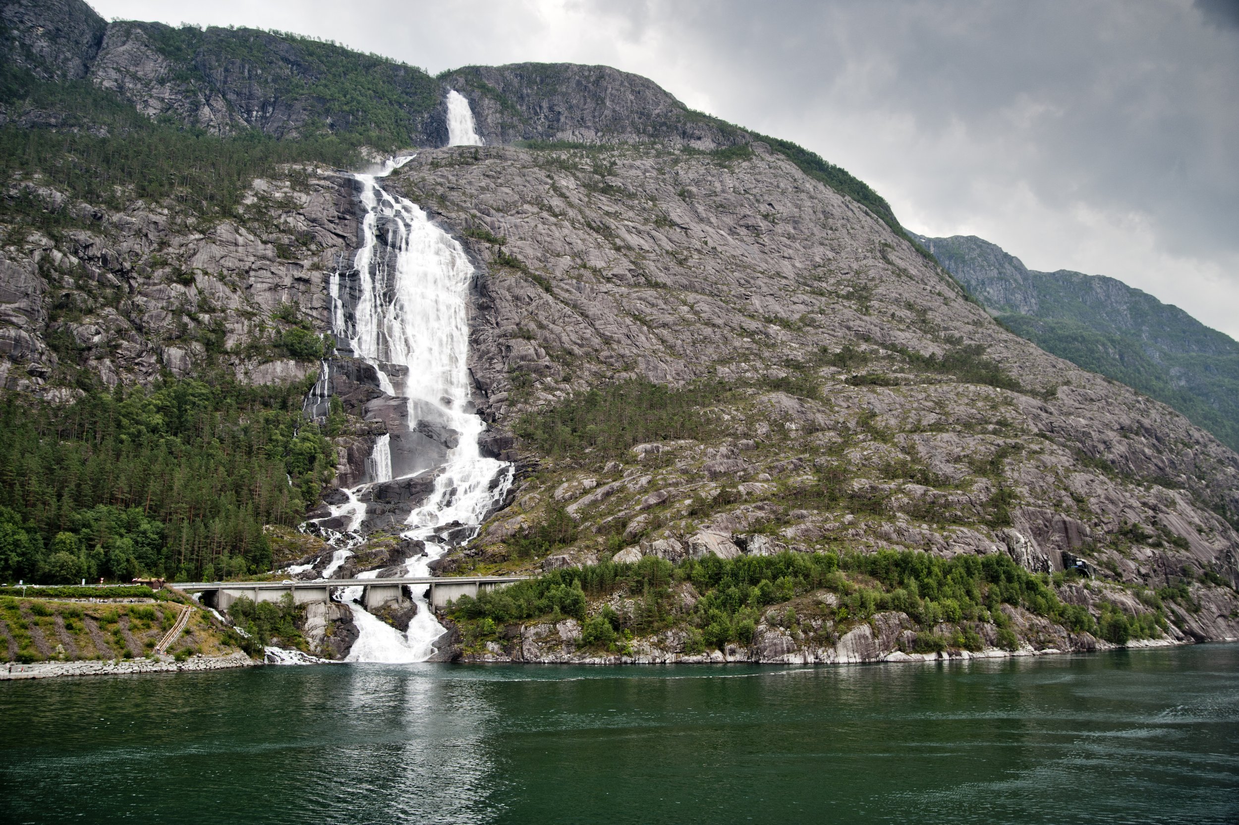 Longfoss Waterfall, Norway