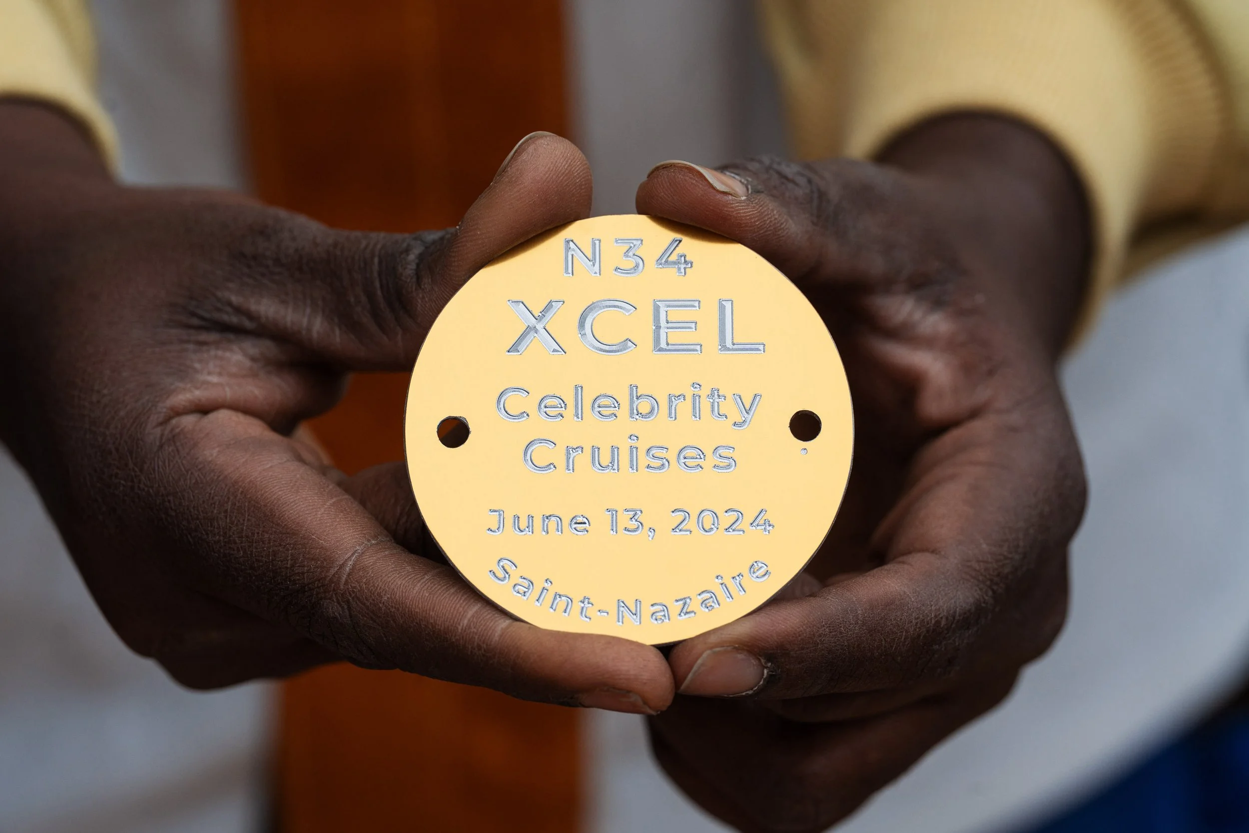 Celebrity Cruises Celebrate Keel Laying  of Celebrity Xcel